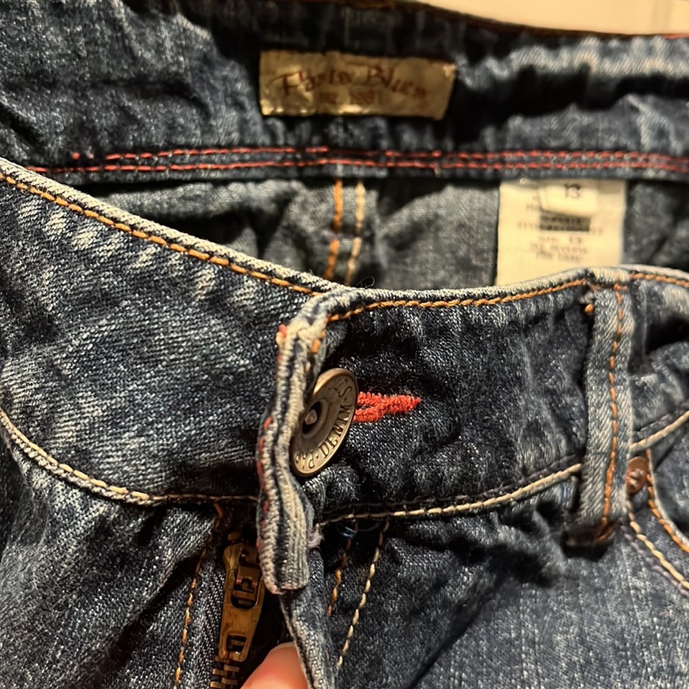 Denim Mini Skirt - Picture 3 of 4